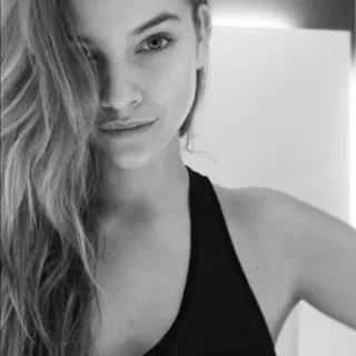 🌩 femme, portrait, mannequin, noir et blanc, personne, femme whatsapp sticker