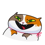 😹 고양이, 동물, 스티커, 만화, 웃긴 whatsapp sticker