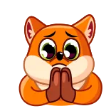 Feisty Fox telegram stickers