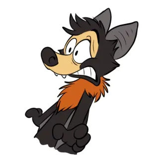 😧 vleermuis, cartoon, dier, zoogdier, vliegend zoogdier, schattig, grappig, Halloween telegram sticker