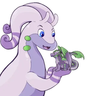 👼 卡通, 龙, 幻想, 可爱, 友谊 whatsapp sticker