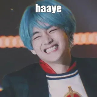 🏵 haaye kpop, idol, uśmiech, słodki, osoba, celebryta telegram sticker