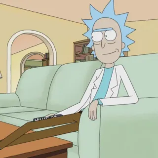 🛸 Rick Sanchez Rick and Morty Cartoon, animiert, Science Fiction, Erwachsenen-Comedy, Rick Sanchez, Rick and Morty telegram sticker