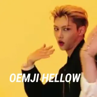 🤞 OEMJI HELLOW whatsapp sticker