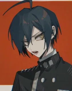 🌟 Shuichi Saihara Danganronpa Anime, Danganronpa, Shuichi Saihara, Personaje, Manga telegram sticker