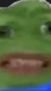 🤨 Pepe the Frog 밈, 개구리, 인터넷 문화, 페페 telegram sticker