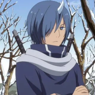 😒 Shion That Time I Got Reincarnated as a Slime Anime, Shion, Démon, Corne, Épée, Femme telegram sticker