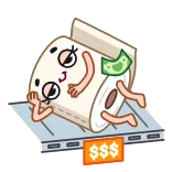 Paper Boy telegram stickers