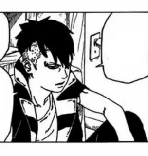 🪐 Kawaki Boruto 动漫, 漫画, 川木, 博人, 鸣人, 忍者 telegram sticker