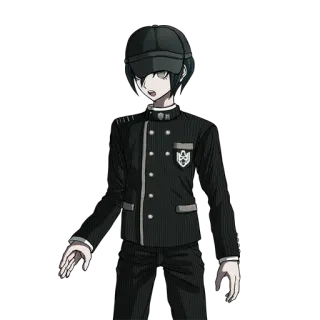 😕 Shuichi Saihara Danganronpa Аниме, Манга, Персонаж, Danganronpa, Шуичи Саихара, Детектив telegram sticker