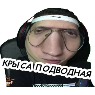 😟 КРЫСА ПОДВОДНАЯ telegram sticker