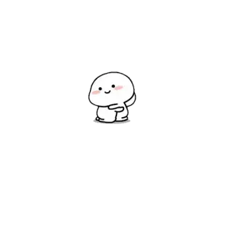😍 Blob, Carino, Kawaii, Personaggio, Semplice telegram sticker