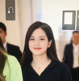 🦋 Jisoo celebryta, kpop, piosenkarz, kobieta, portret telegram sticker