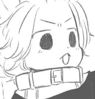 🪦 Anime, Cartone animato, Manga, Chibi, Personaggio, Disegno telegram sticker