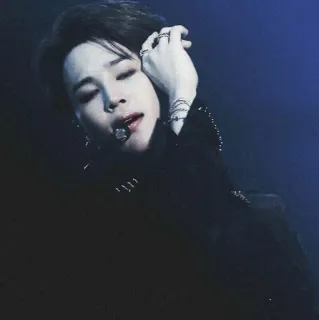 🔖 Jimin kpop, cantante, BTS, artista, música telegram sticker