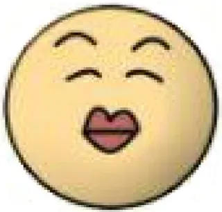 😍 Emoji, Beijo, Rosto, Expressão, Amor, Afeição telegram sticker