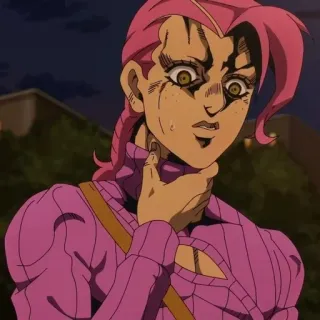 🐸 Vinegar Doppio JoJo's Bizarre Adventure Anime, Manga, Doppio, JJBA, Jojo telegram sticker