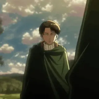 🏹 Levi Ackerman Attack on Titan Anime, Manga, Levi, Ackerman, Atak Tytanów, Postać telegram sticker