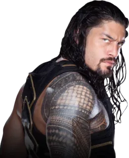 😡 Roman Reigns Рестлинг, Рестлер, Спортсмен, Спорт, Роман Рейнс whatsapp sticker