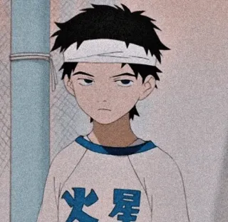 🩸 火星 Anime, Kartun, Anak laki-laki, Jepang, Bando telegram sticker