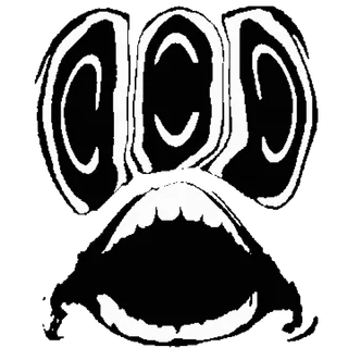🤩 Monster, Kreatur, Horror, Gruselig, Dunkel, Zähne, Mund, Augen telegram sticker