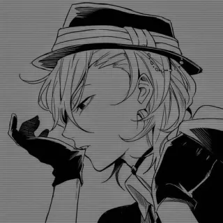 🐾 Anime, Manga, Mũ, Găng tay, Nhân vật, Nghệ thuật, Bản vẽ, Chân dung telegram sticker