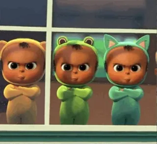 😡 Boss Baby The Boss Baby Em bé, Hài hước, Hoạt hình, Phim, Meme, Tức giận whatsapp sticker