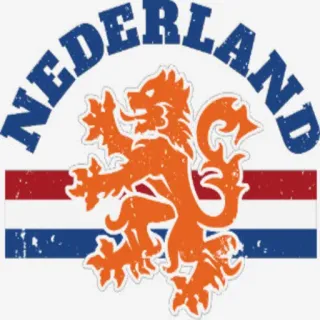 🇳🇱 NEDERLAND Países Bajos, león, bandera, país, Europa telegram sticker