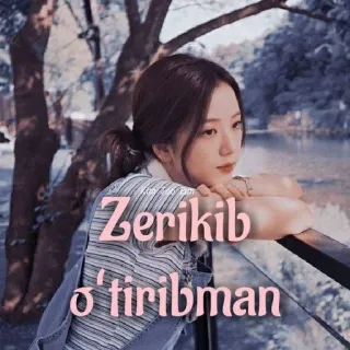 😌 Zerikib
o'tiribman женщина, портрет, девушка, думает, сидит telegram sticker