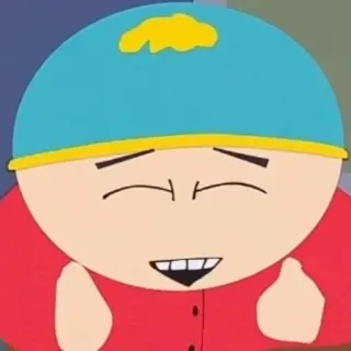 😄 Eric Cartman South Park cartman, south park, cartoni animati, comedy central, animazione, personaggio telegram sticker