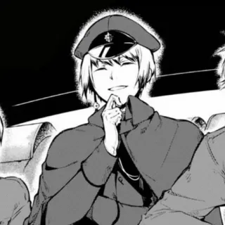 🗡 Anime, Militäruniform, Charakter telegram sticker