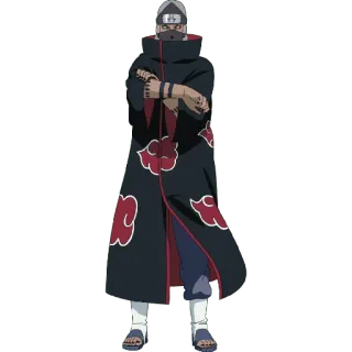 🥵 Kakuzu Naruto อนิเมะ, คาคุซึ, แสงอุษา, นารูโตะ, ตัวร้าย whatsapp sticker