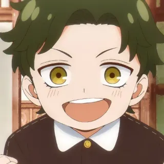 💶 Damian Desmond Spy x Family Anime, Damian Desmond, Spy x Family, Ragazzo, Cartone animato telegram sticker