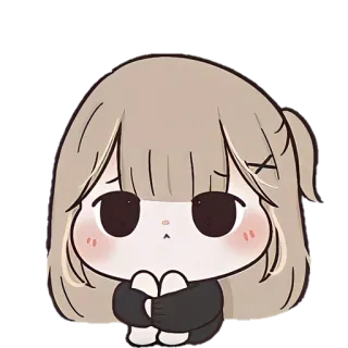 🐼 Kartun, Sedih, Lucu, Anime, Gadis, Karakter telegram sticker