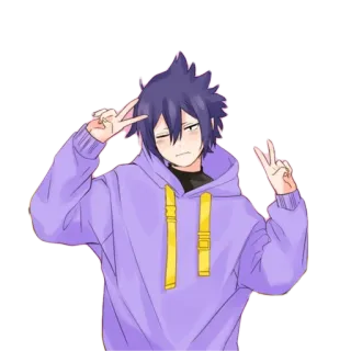 ✌ Tamaki Amajiki My Hero Academia Anime, Tamaki Amajiki, My Hero Academia, Charakter, Fanart telegram sticker