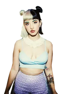 🤔 Melanie Martinez Melanie Martinez, Cantante, Compositora, Celebridad, Artista pop telegram sticker