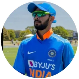 😁 Cricket, Atleta, Deportes, India, BYJU'S telegram sticker