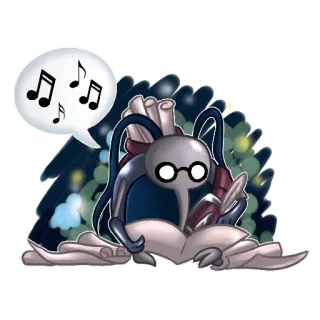 📖 character, fantasy, reading, notes, cartoon telegram sticker