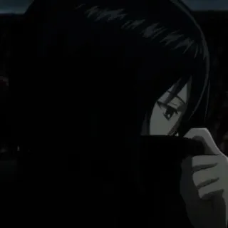 💡 Mikasa Ackerman Attack on Titan Mikasa, Anime, Manga, Serius, Wanita, Rambut Hitam telegram sticker