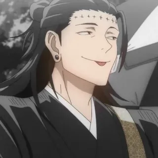 🌟 Suguru Geto Jujutsu Kaisen Anime, Manga, Jujutsu Kaisen, Suguru Geto, Vilain, Personnage telegram sticker