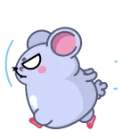 🤩 쥐, 만화, 동물, 귀여운, 캐릭터, 애니메이션, 스티커 telegram sticker
