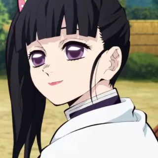 🩰 Kanao Tsuyuri Demon Slayer Anime, Demon Slayer, Kanao Tsuyuri, Personagem, Garota, Retrato whatsapp sticker