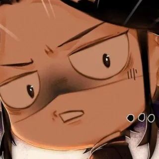 🌾 infastidito, frustrato, adesivo, anime, cartone animato, arrabbiato telegram sticker
