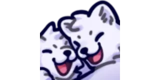 🤗 chó, hoạt hình, dễ thương, động vật, vui vẻ telegram sticker