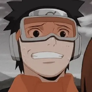 🕷 Obito Uchiha Naruto anime, naruto, obito, uchiha telegram sticker