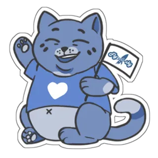 😄 Fly Rocket Sky gato, kawaii, dibujos animados, volar, cohete, cielo whatsapp sticker