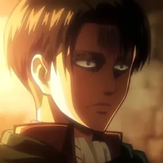 ⚔ Levi Ackerman Attack on Titan Anime, Attack on Titan, Levi, Levi Ackerman, Pasukan Pengintai, Prajurit telegram sticker