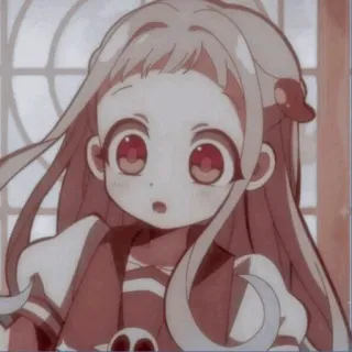 🎀 Nene Yashiro Toilet-bound Hanako-kun Аниме, Манга, Персонаж, Милый, Девушка, Иллюстрация telegram sticker