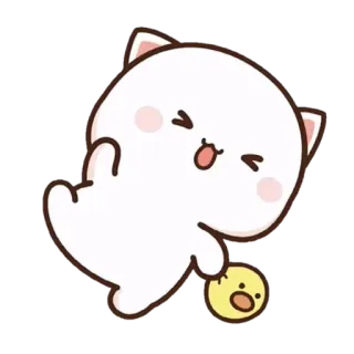 🤣 Katze, süß, Tier, Cartoon, Aufkleber telegram sticker