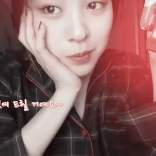 ⛑ 예뻐 드릴 거예요~ Koreanisch, Schönheit, Frau, Pyjama, Süß telegram sticker